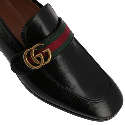 gucci black male shoes|farfetch gucci shoes men.